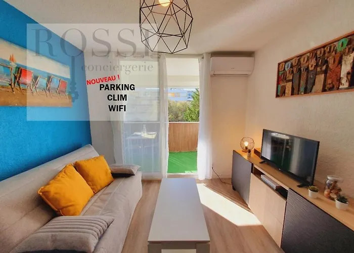 Suite Maya Parking Clim Wifi Centre-Ville Et Port - Rossiconciergerie - Linge Inclus